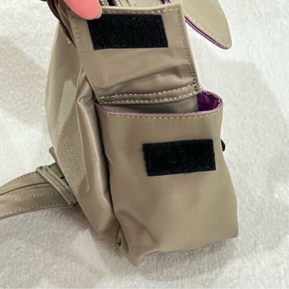 Esprit Tan Nylon Mini Convertible Sling Backpack main image 11